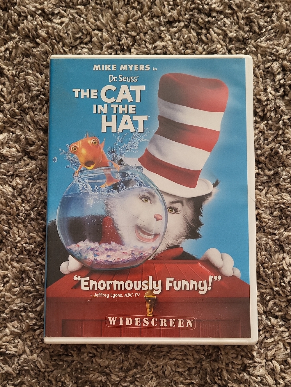 The Cat in the Hat DVD – Red & White Hat Edition